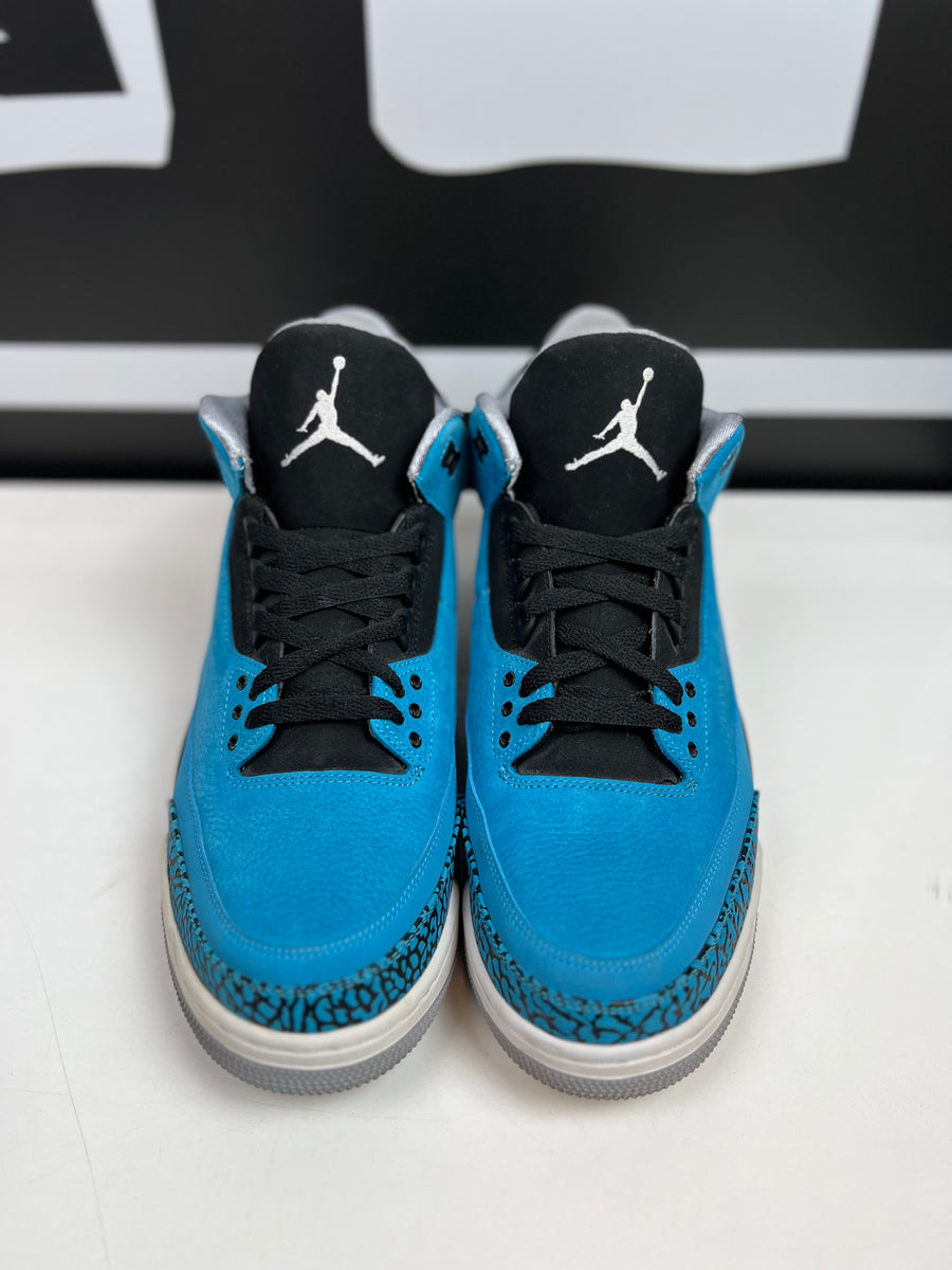 Nike air Jordan Retro deals 3 Powder Blue Size 6 with original box from 2013