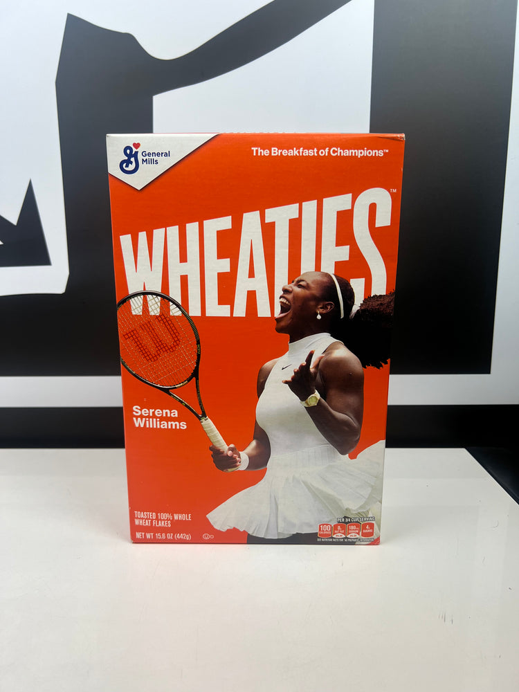 Wheaties x Serena Williams Limited Edition Cereal Box