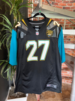 
                  
                    Load image into Gallery viewer, (P.O) NFL Jacksonville Jaguars Leonard Fournette Jersey Sz XL
                  
                