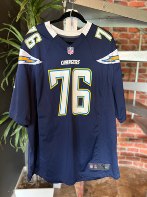 
                  
                    Load image into Gallery viewer, (P.O) NFL San Diego Chargers D.J Fluker Jersey Sz XXL
                  
                