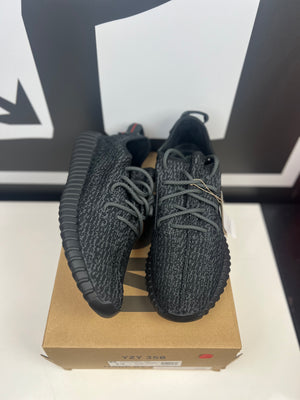 
                  
                    Load image into Gallery viewer, (DS) adidas Yeezy 350 Pirate Black Sz 13M
                  
                