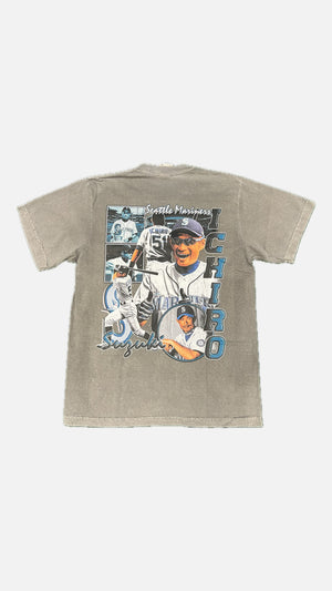 
                  
                    Load image into Gallery viewer, HS Ichiro Suzuki T-Shirt Grey
                  
                