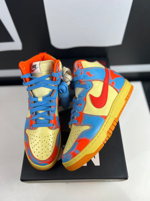 
                  
                    Load image into Gallery viewer, (DS) Nike Dunk High 1985 SP Orange Acid Wash Sz 7.5M/9W
                  
                