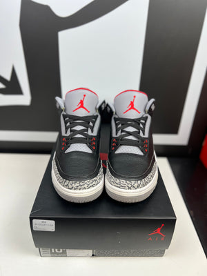 
                  
                    Load image into Gallery viewer, (P.O) Jordan 3 Retro Black Cement 2018 Sz 10.5M
                  
                