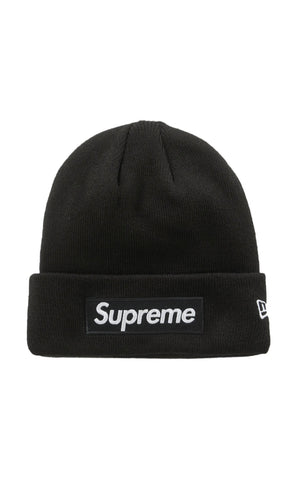 
                  
                    Load image into Gallery viewer, Supreme Box Logo Beanie FW23 Black
                  
                