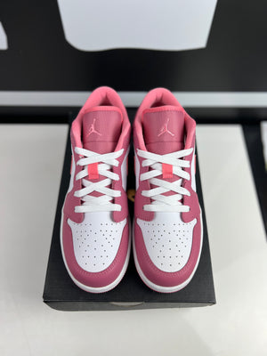 
                  
                    Load image into Gallery viewer, (DS) Jordan 1 Retro Low Desert Berry Sz 6Y/7.5W
                  
                