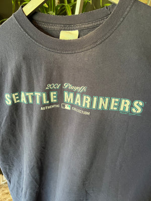 
                  
                    Load image into Gallery viewer, Vintage 2001 Seattle Mariners Playoffs Tee Size XL
                  
                