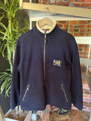 
                  
                    Load image into Gallery viewer, Vintage San Francisco Zip Up Sherpa Size Small
                  
                