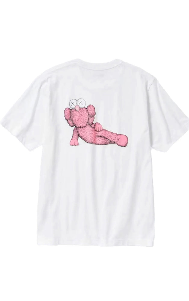 Kaws x Uniqlo Short Sleeve Graphic T-Shirt Pink