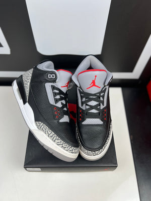 
                  
                    Load image into Gallery viewer, (P.O) Jordan 3 Retro Black Cement 2018 Sz 10.5M
                  
                