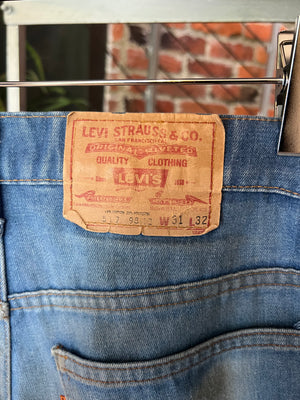 
                  
                    Load image into Gallery viewer, Vintage Orange Label Levi’s Size W31 L32
                  
                