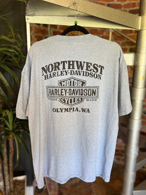 
                  
                    Load image into Gallery viewer, Harley Davidson Olympia Washington T-Shirt Sz XL
                  
                