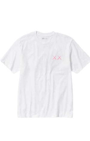 
                  
                    Load image into Gallery viewer, Kaws x Uniqlo Short Sleeve Graphic T-Shirt Pink
                  
                