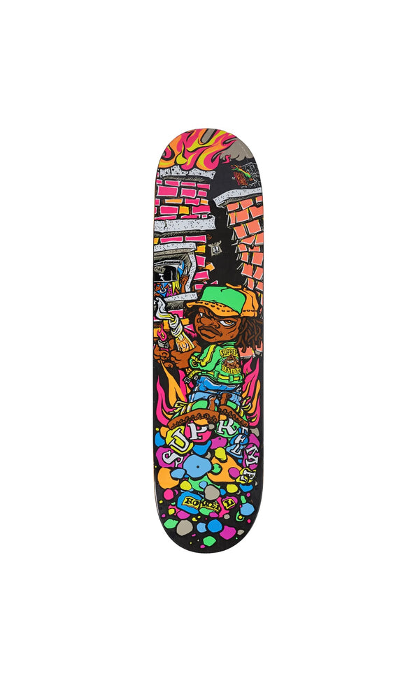 Supreme Molotov Kid Skateboard Deck Black