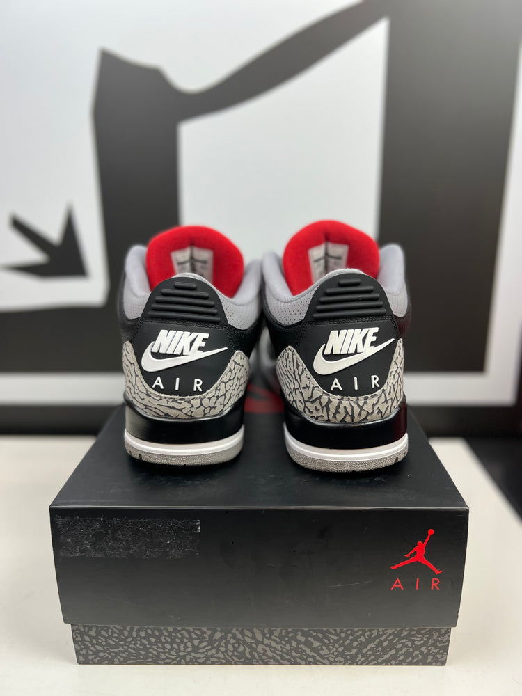 
                  
                    Load image into Gallery viewer, (P.O) Jordan 3 Retro Black Cement 2018 Sz 10.5M
                  
                