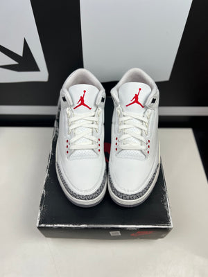 
                  
                    Load image into Gallery viewer, P.O Jordan 3 Retro White Cement Reimagined Sz 11M
                  
                