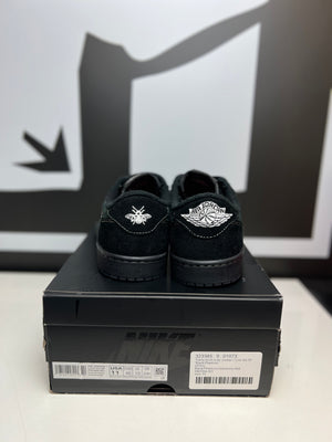 
                  
                    Load image into Gallery viewer, P.O Jordan 1 Low Travis Scott Black Phantom Sz 11M
                  
                