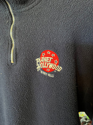 
                  
                    Load image into Gallery viewer, Vintage Planet Hollywood Beverly Hills Half Zip Size L
                  
                