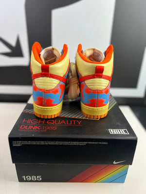 
                  
                    Load image into Gallery viewer, (DS) Nike Dunk High 1985 SP Orange Acid Wash Sz 7.5M/9W
                  
                