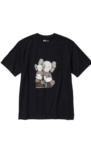
                  
                    Load image into Gallery viewer, Kaws x Uniqlo Short Sleeve Graphic T-Shirt Black
                  
                