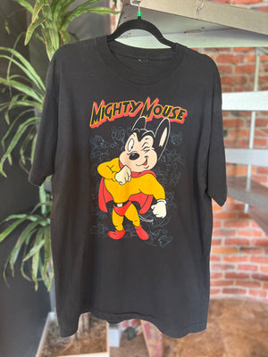 
                  
                    Load image into Gallery viewer, Vintage 90’s Mighty Mouse Tee Sz XL
                  
                