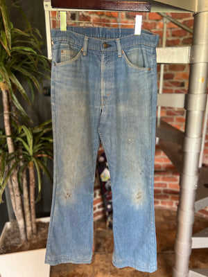 
                  
                    Load image into Gallery viewer, Vintage Orange Label Levi’s Size W31 L32
                  
                