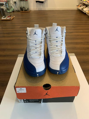 
                  
                    Load image into Gallery viewer, Jordan 12 French Blue Preowned Sz. 9
                  
                