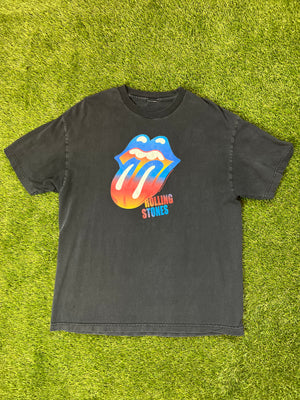 
                  
                    Load image into Gallery viewer, XL Vintage Rolling Stone Black Tee
                  
                
